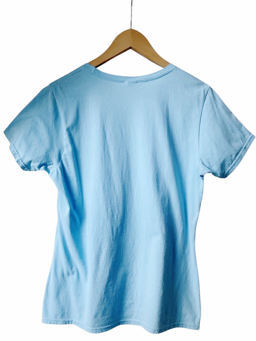 Jane Austen Quote Women’s Large Blue Graphic T-Shirt Mountains Port & Company - Picture 10 of 10